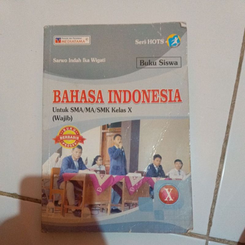 BUKU PAKET BAHASA INDONESIA BELAS KELAS 10 KURIKULUM 2013