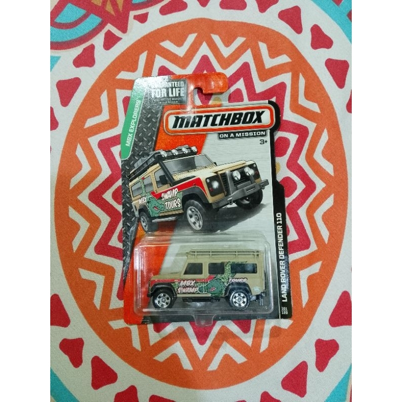 matchbox land rover defender 110