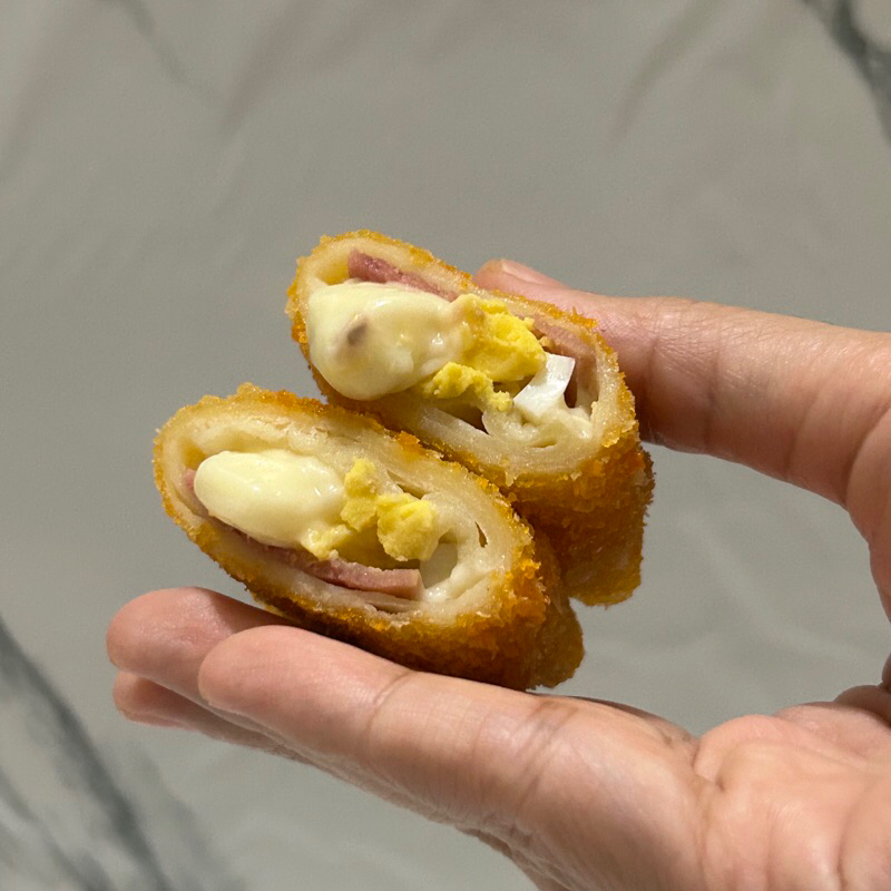 

Risol Beef Telur Mayo Frozen & Goreng Premium