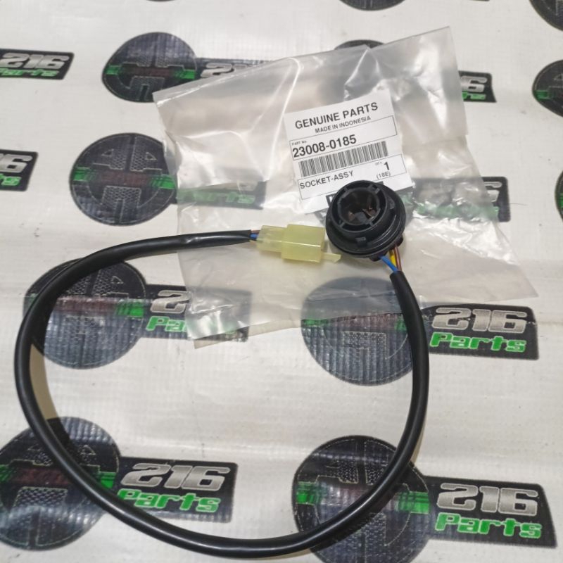 Socket soket dudukan rumah tempat bohlam lampu rem belakang W175 W175 TR Original Kawasaki