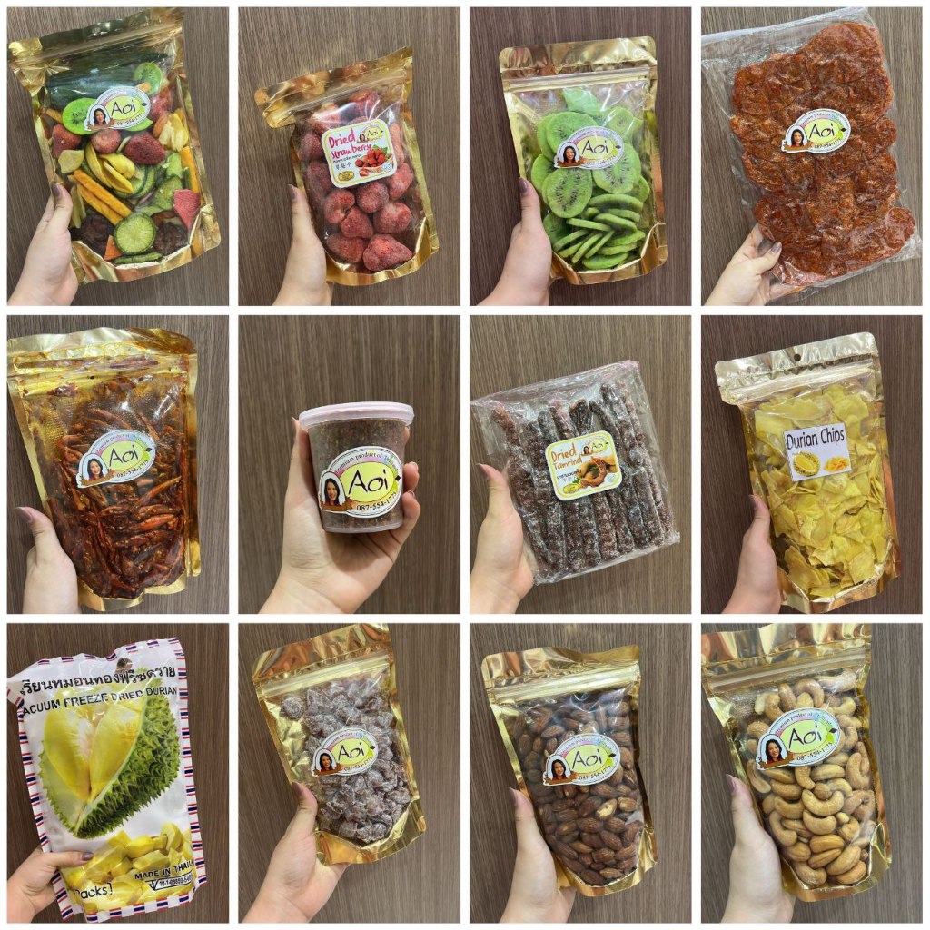

buah kering aoi snack thailand dried fruit bumbu rujak thailand aoi