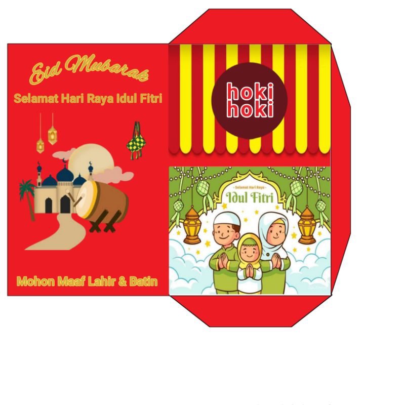 

Amplop Lebaran Lucu (isi 10)