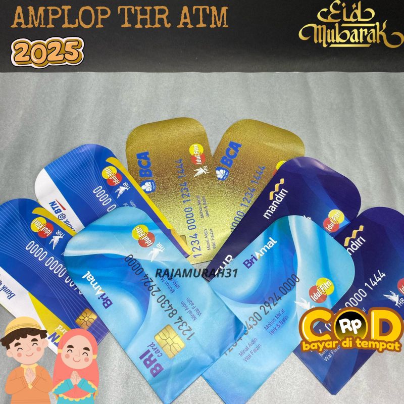 

BEST SELLER !!! AMPLOP MOTIF ATM LEBARAN IDUL FITRI 2025 TERLARIS- AMPLOP ATM ISI 100