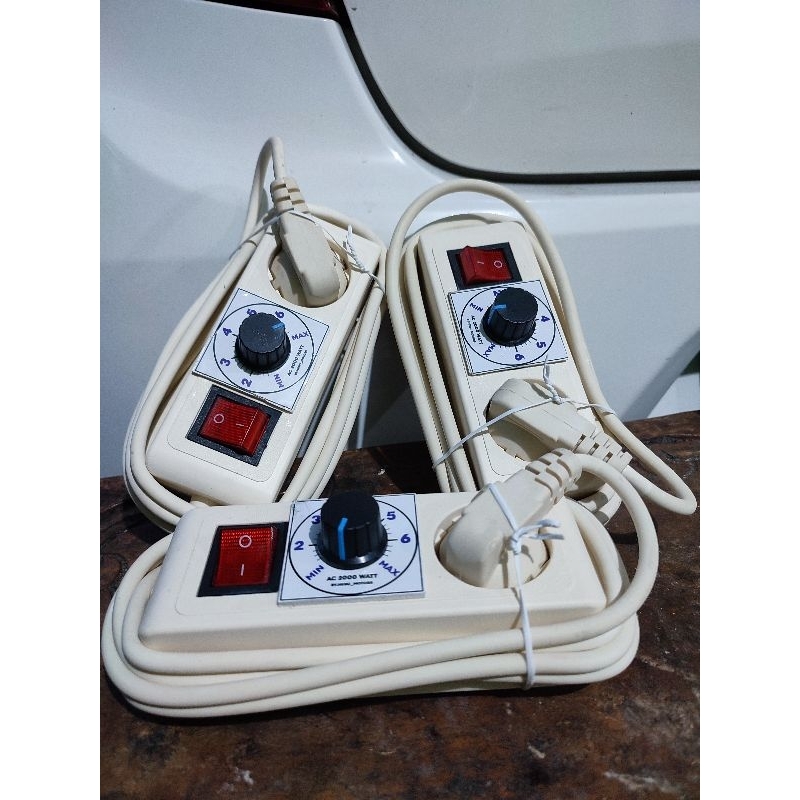Dimmer pengatur kecepatan bor gerinda kipas angin dll