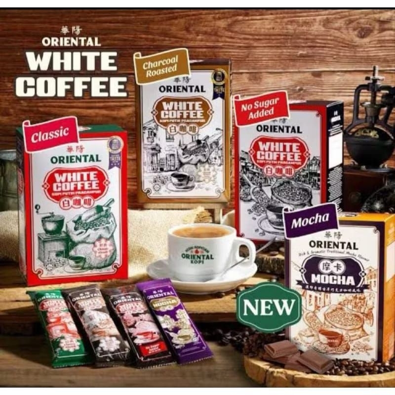 Oriental white coffee malaysoa oriental kopi white coffee