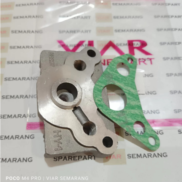 Cover Jalur Oli / Tutup Atas Jalur Oli viar cross x 150 sf / cover head motor bebek