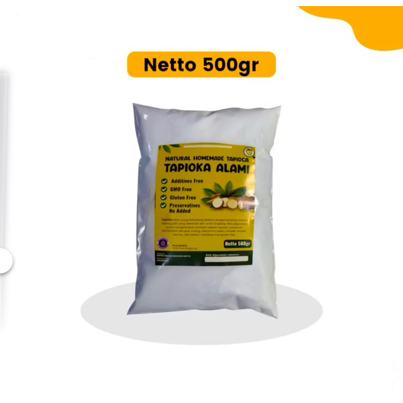

Tepung Tapioka Organik Tanpa Rafinasi Tanpa Pemutih