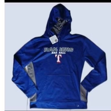 Texas Rangers Baseball Majestic Hoodie Bnwt Original