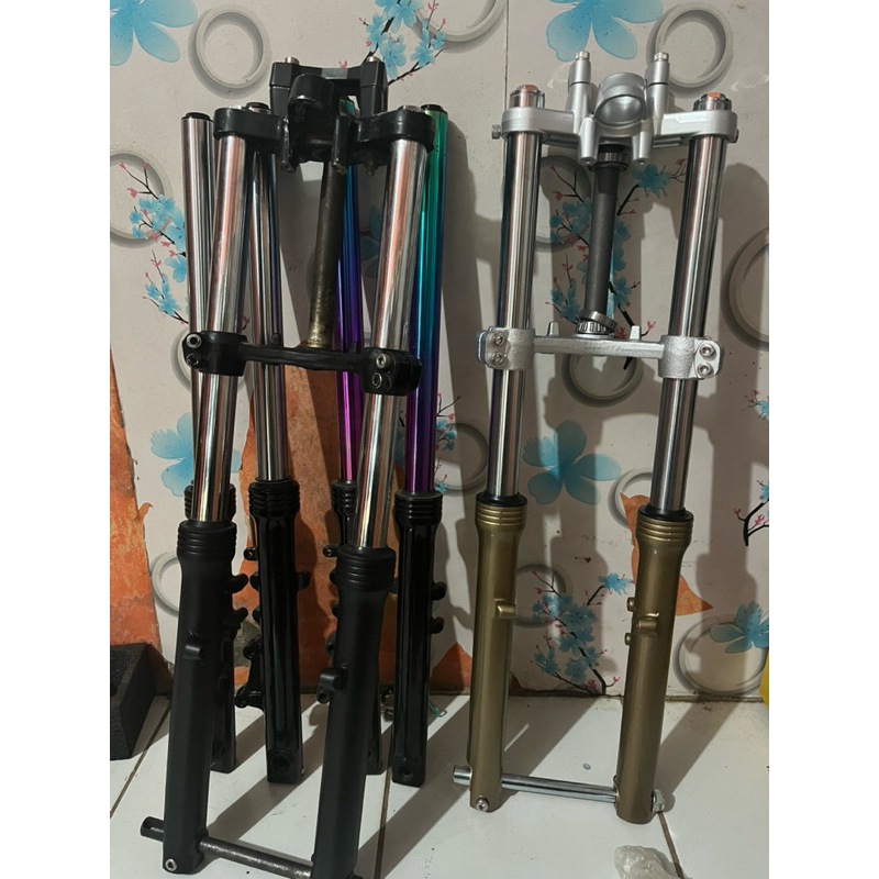 Shok depan ninja rr skok depan ninja rr original pnp cb gl mp tiger