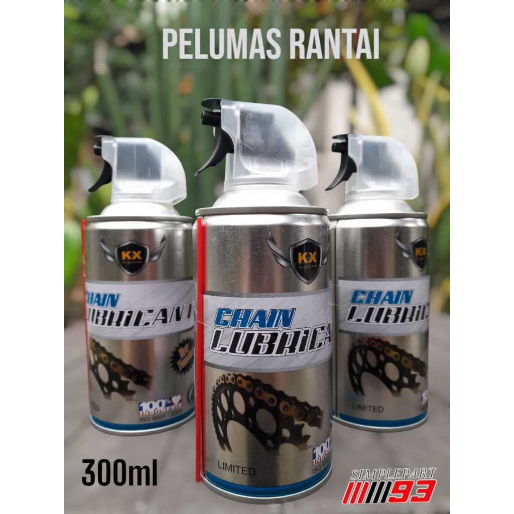CHAINLUBE OLI PELUMAS RANTAI RANTE RODA MOTOR [ KX ] 300ML
