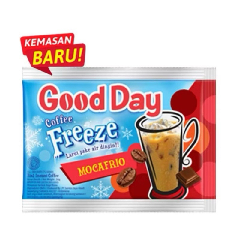 

Good Day freeze coffe mocafrio 1rcg isi 10pcs