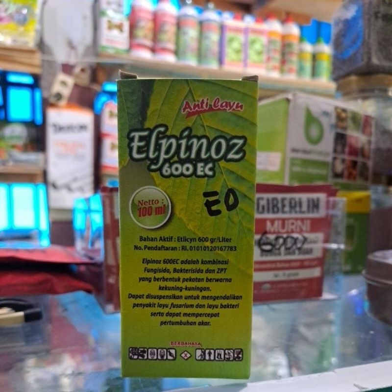 Anti Layu/Elpinoz 600EC 100ml/Layu fusarium /Layu Bakteri/Pencegah layu