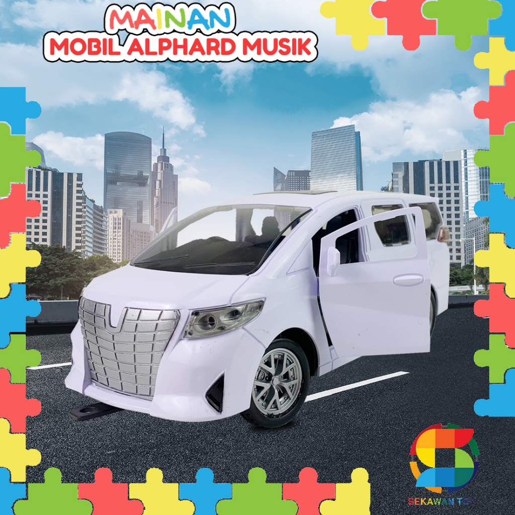 Mainan Anak Mobil Alphard Musik/ Mainan Mobil Alphard DM01