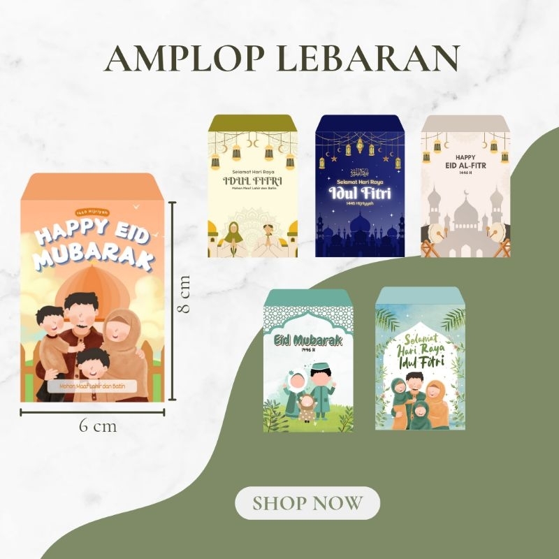 

MURAH! Amplop Lebaran Idul Fitri 2025 isi 10 pcs katalog 2