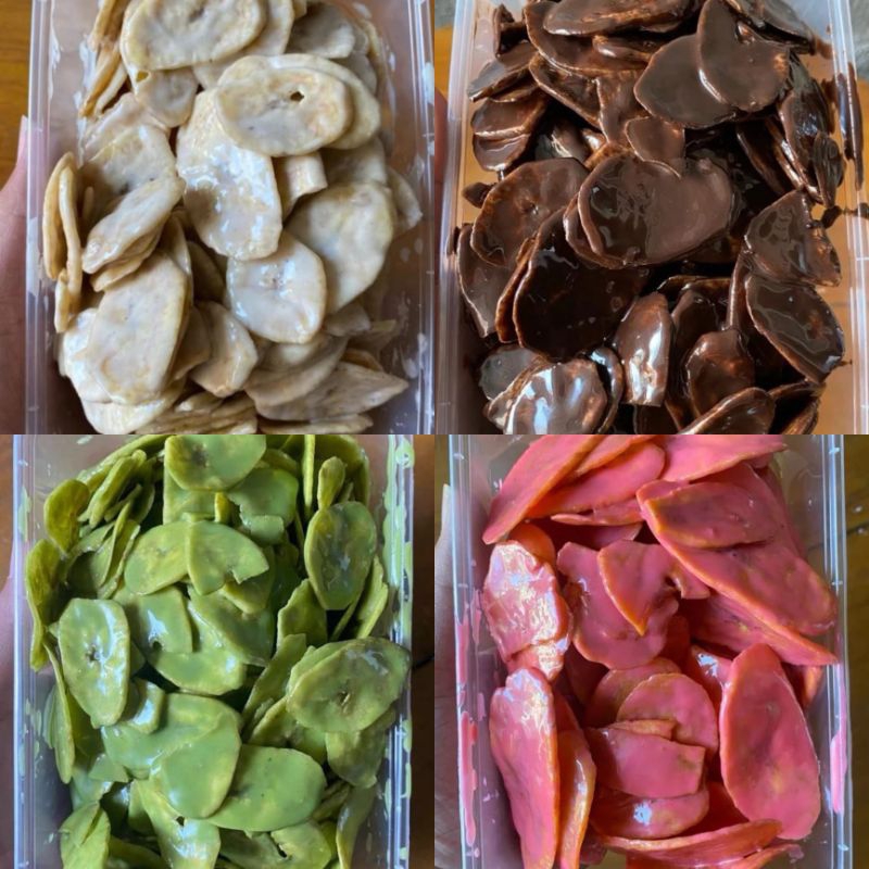 

KRIPIK PISANG LUMER MIX RASA