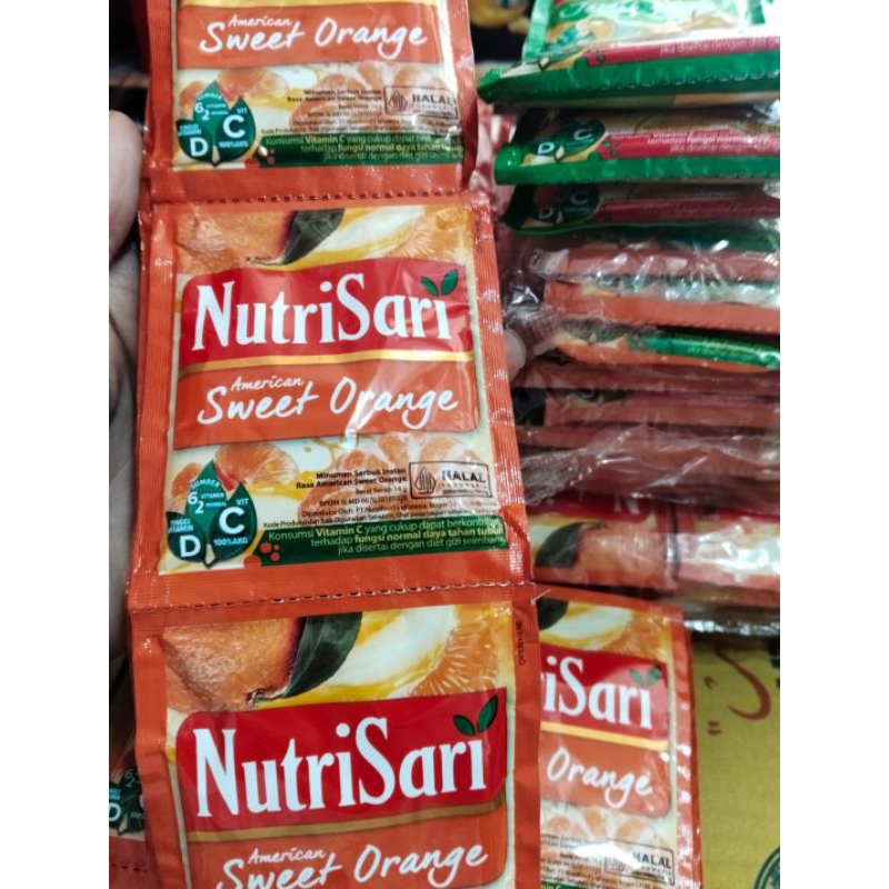 

NUTRISARI kemasan sachet 1 renceng