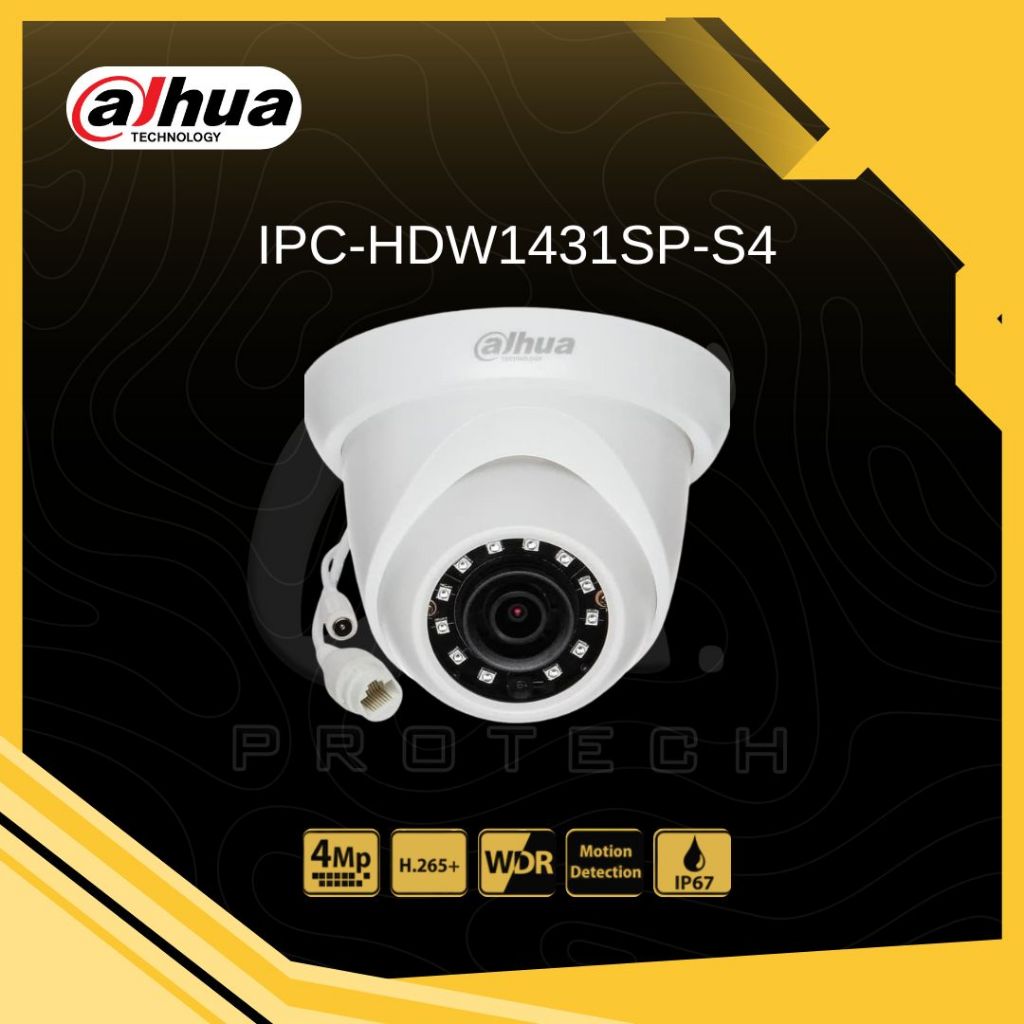 Dahua CCTV IR Eyeball Network Camera IPC-HDW1431SP-S4 4MP