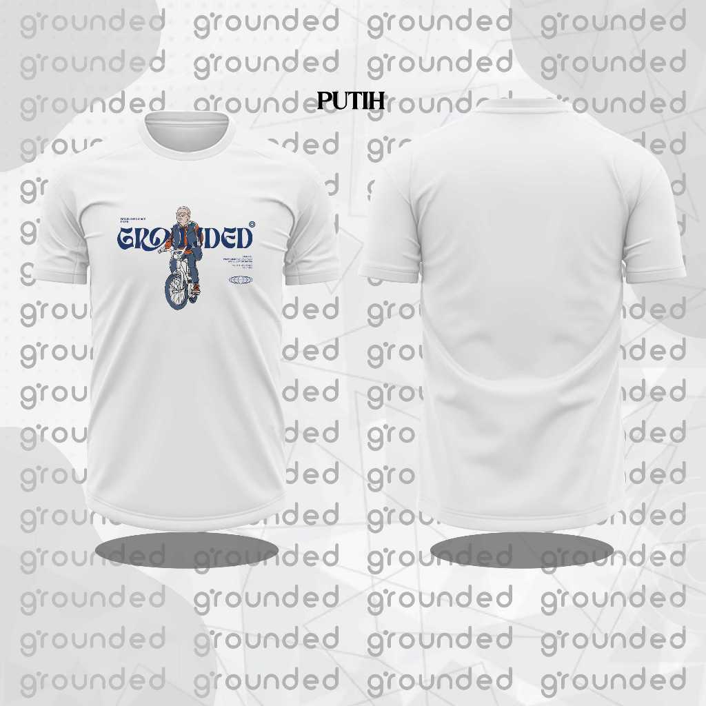 Kaos Pria Distro Keren Original 100% | Grounded Motorbiking