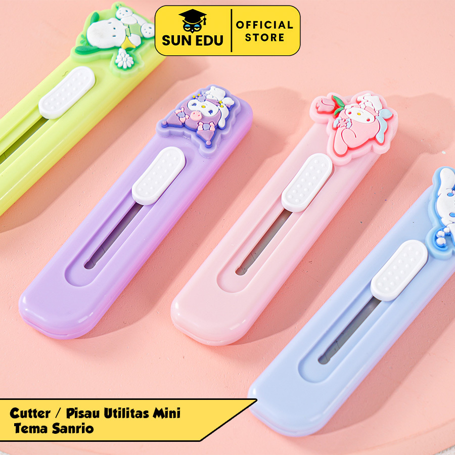 

1PCS Cutter Mini Karakter Pisau Cutter Silet/ Knife Pemotong Mini Travelling Small