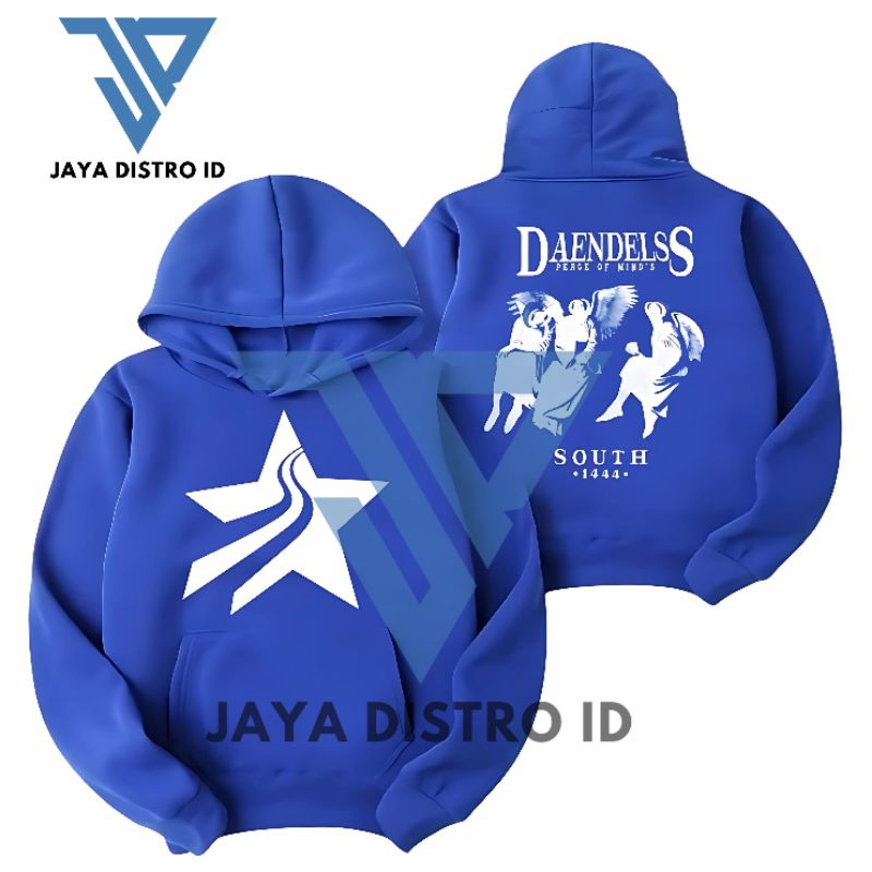 Hoodie Daendels South Bahan Cotton Fleece Premium Kualitas Terbaik 100% Original