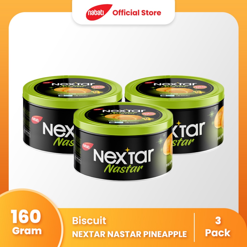 

Nextar Nastar Pineapple 160 gr x 3pcs