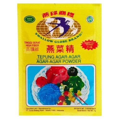 

Swallow Globe Agar-Agar Hijau