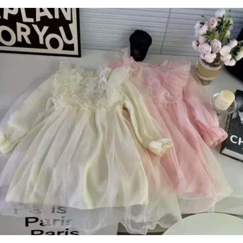 Dress Tutu Anak Perempuan Import Size 3-5 tahun