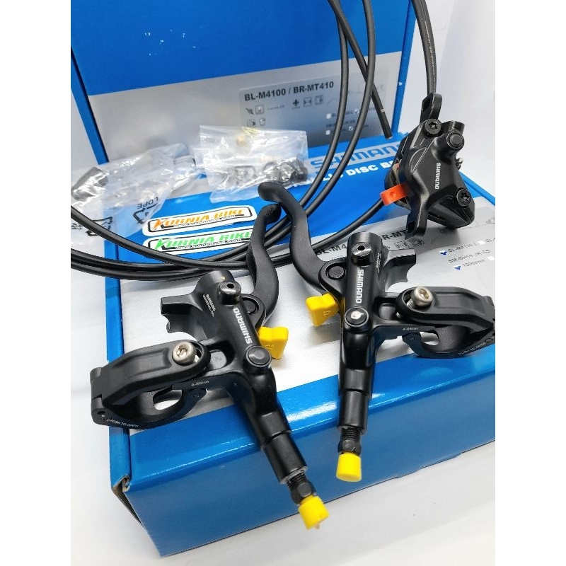 brakeset rem hidraulik shimano deore m4100