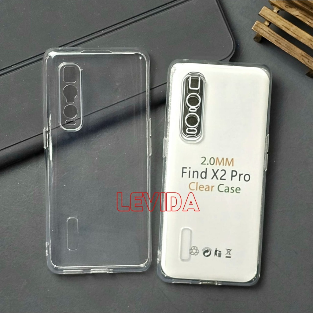 Oppo Find X2 Pro Oppo Find X2 Oppo Find X5 Pro Oppo Find X3 Oppo Find X3 Pro Softcase Clear 2.0mm Ca