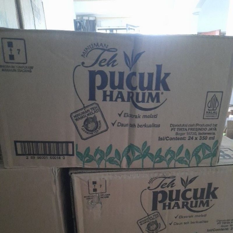 

teh pucuk 350ml 1 karton