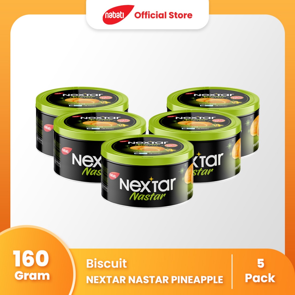 

Nextar Nastar Pineapple 160 gr x 5pcs