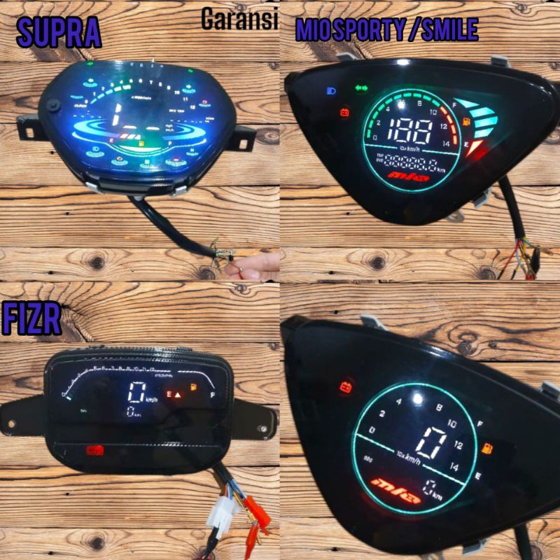 SPEEDO DIGITAL SPEEDOMETER DIGITAL COMPLIT FIZR SUPRA X LAMA MIO SPORTY MIO SMILE SUPRA FIT LAMA FOR