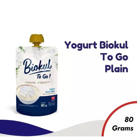 

Biokul Yogurt Plain 80ml | Yoghurt MPASI Bayi | Snack Bayi | Makanan Sehat | Makanan Bayi