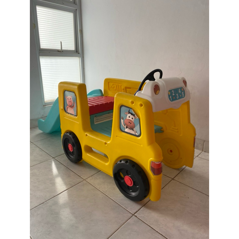 Little Tikes Baby Bum Wheels on The Bus Preloved | Mainan Bus Anak Preloved | Perosotan Anak