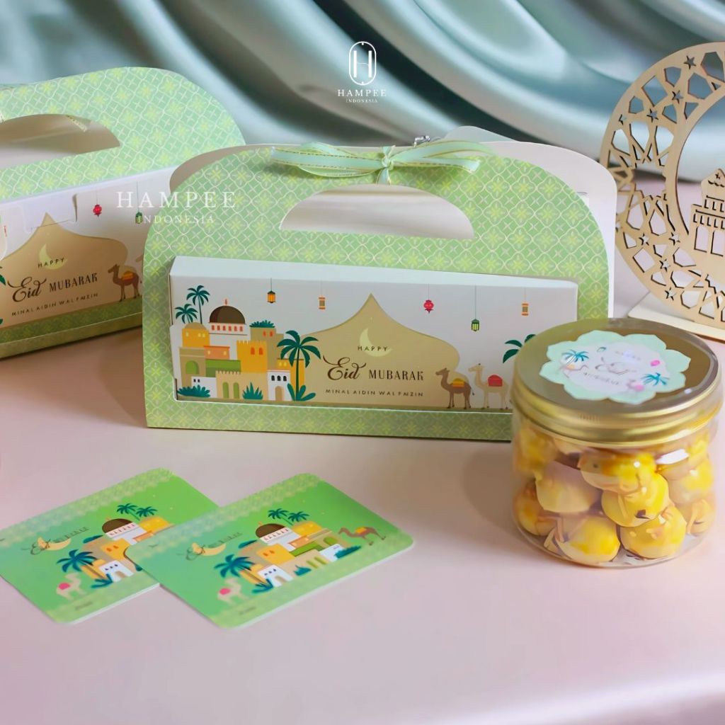 

FITRI SET - Hampers Lebaran Idul Fitri / Eid Mubarak Hampers / Parcel Lebaran Kue Kering 2025