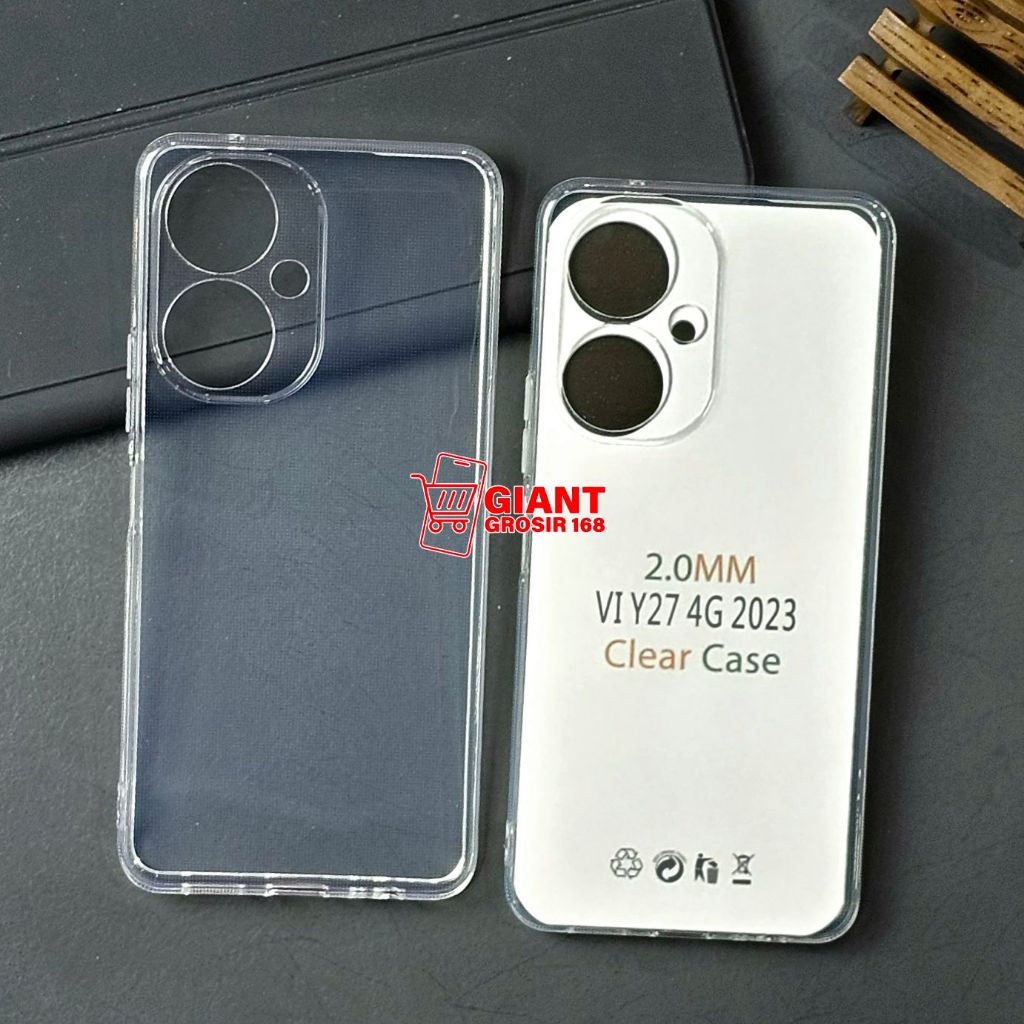 VIVO Y27 4G VIVO X50 PRO CASE CLEAR HD 2.0MM CASE BENING TRANSPARAN VIVO Y27 4G VIVO X50 PRO