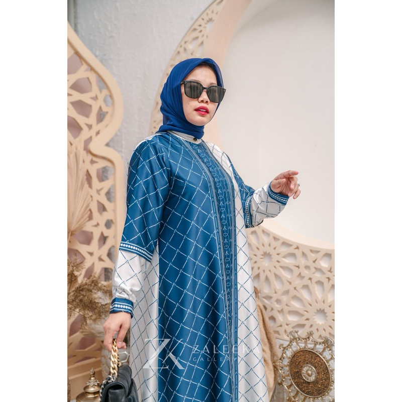 ZALEEKA Dress Exclusive Monogram Design 29