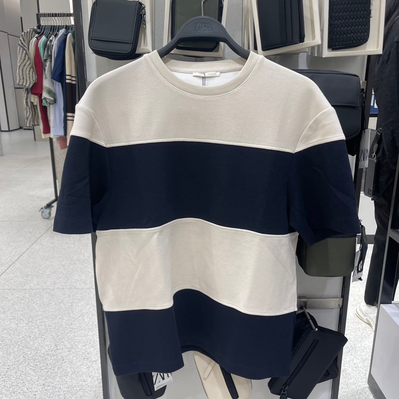 Kaus T-shirt Rajut ZARA MEN Jastip (jasa titip)