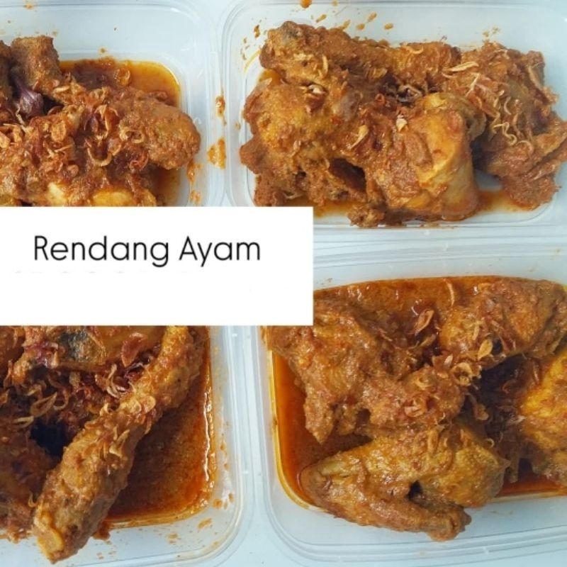 Rendang Ayam 1/2 Ekor