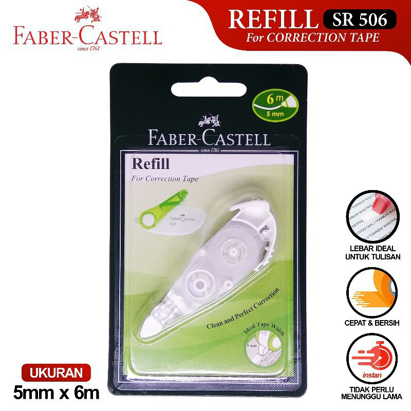 

REFILL CORRECTION TAPE SR-506 FABER-CASTEL 169410
