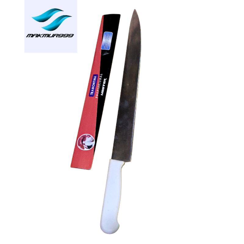 pisau tramontina / pisau daging stainless 12 inch