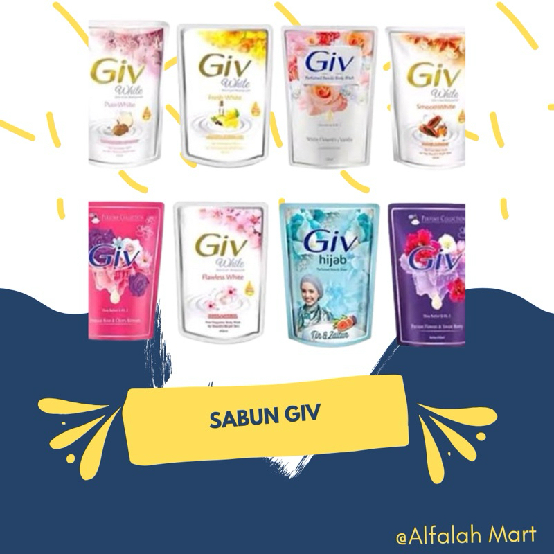 SABUN GIV 400 ml | SABUN CAIR GIV WHITE | SABUN HIJAB