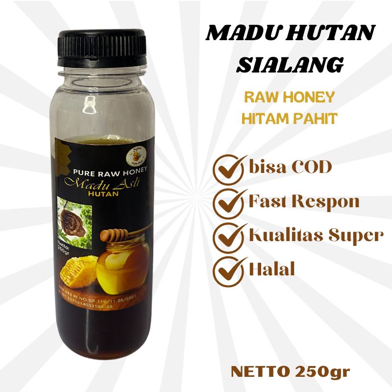 

Madu Hutan Liar Murni Tanpa Campuran Dan Olahan Minuman Sehat Kualitas Super Bagus Untuk Daya Tahan Tubuh Kaffah Madu Shop 250gr