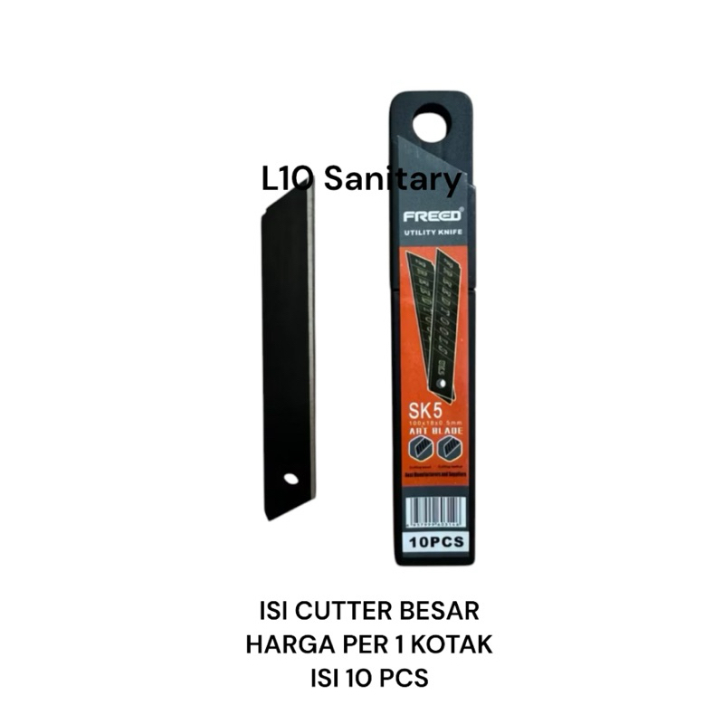 

FREED SK5 Isi Cutter Hitam Besar 5mm / Refill Cutter Black FREED