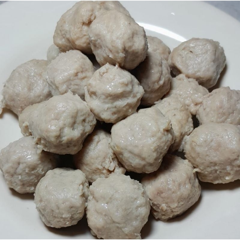 

Bakso Daging Sapi isi 25 pcs kualitas premium ukuran sedang