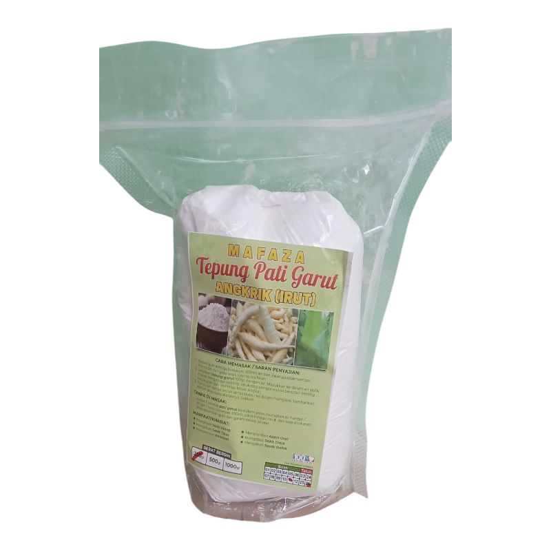 

Tepung Pati Garut Original / Asam Lambung Naik 500gr