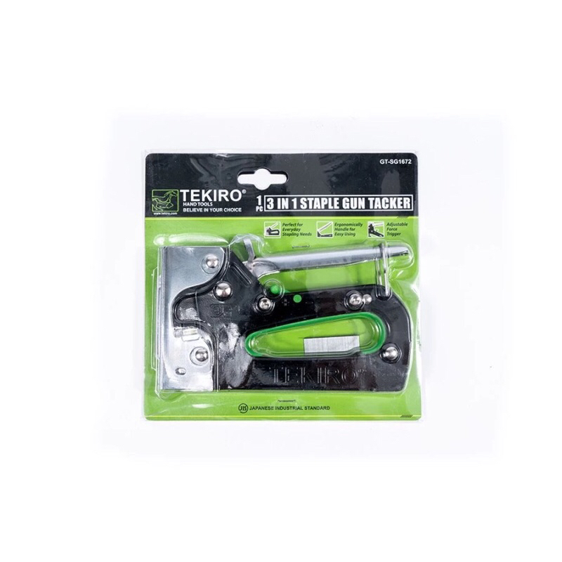 

(gd) Tekiro staples steples tembak 3 in 1 staple stapler gun tacker 3 way stapler hekter heckter jok