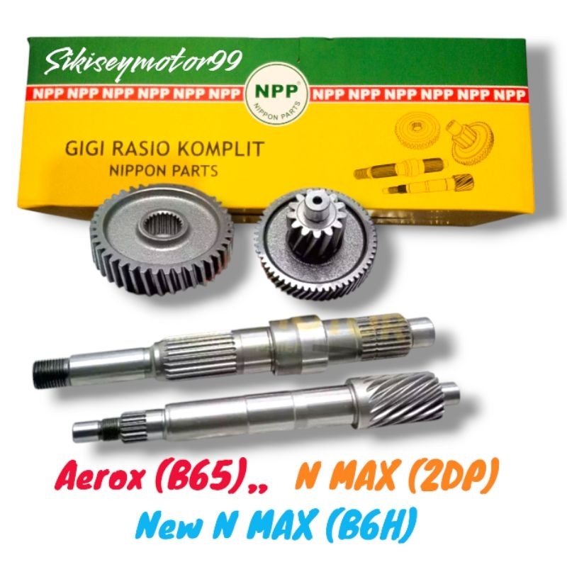 GIGI RASIO KOMPLIT AEROX N MAX NEW N MAX Original NPP 62200-B6500