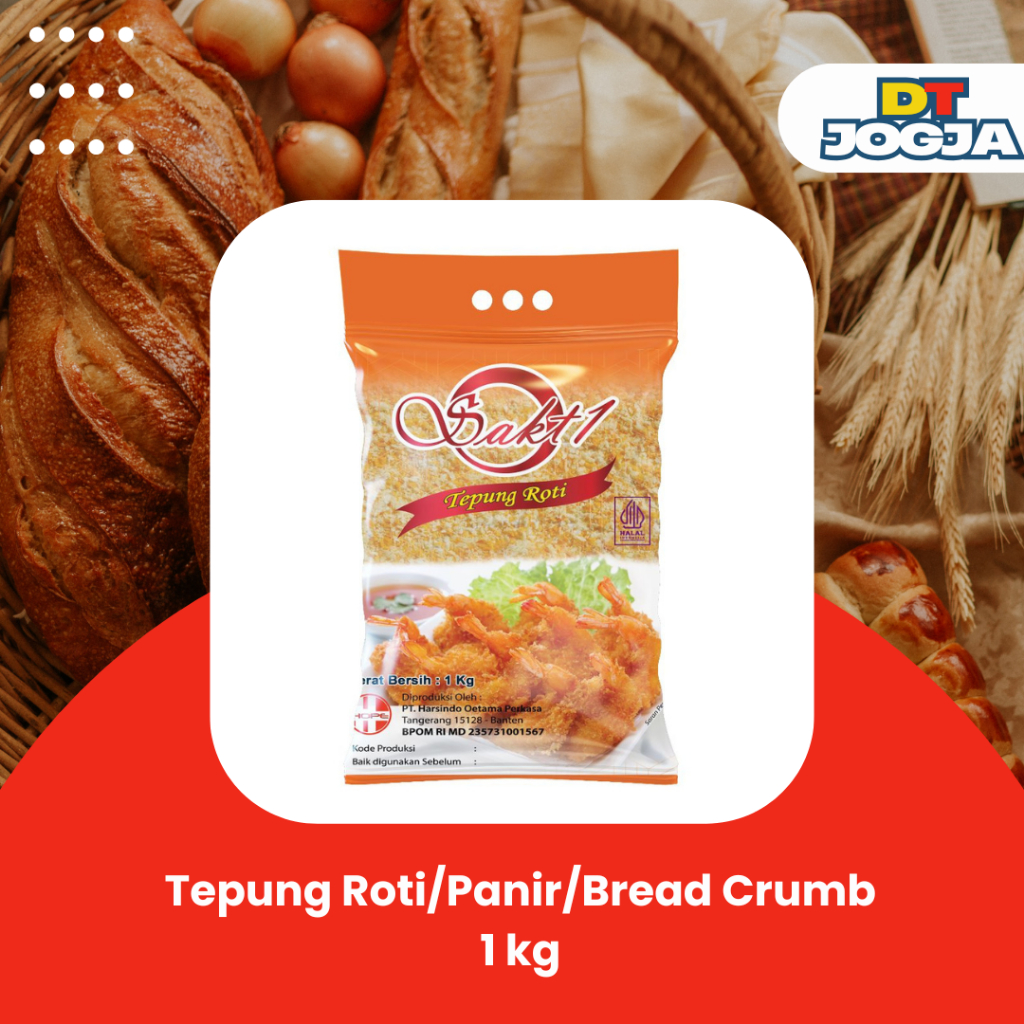 

Bread Crumb SAKTI 1 KG (Risol, Katsu & Nugget)