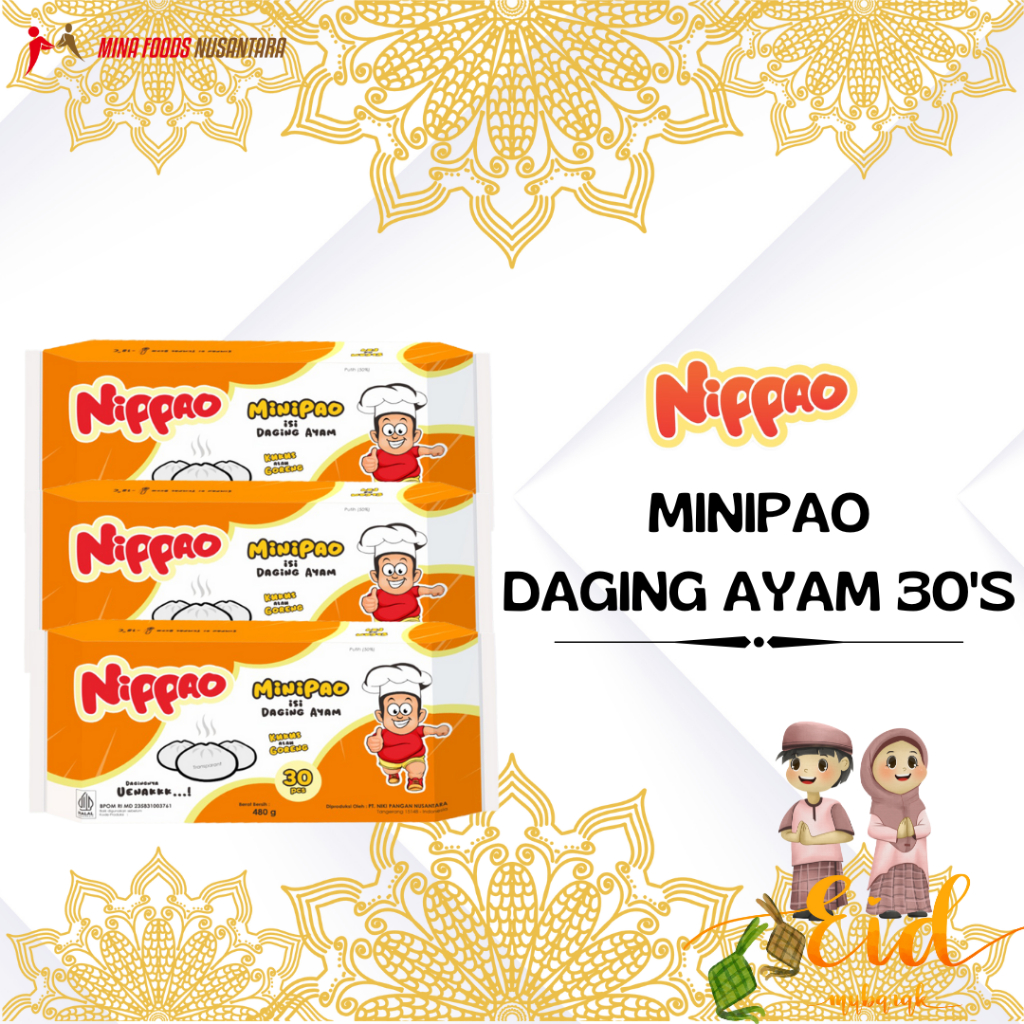 

NIPAO - MINIPAO - BAPAO MINI ISI VARIASI 30'S - 480GR